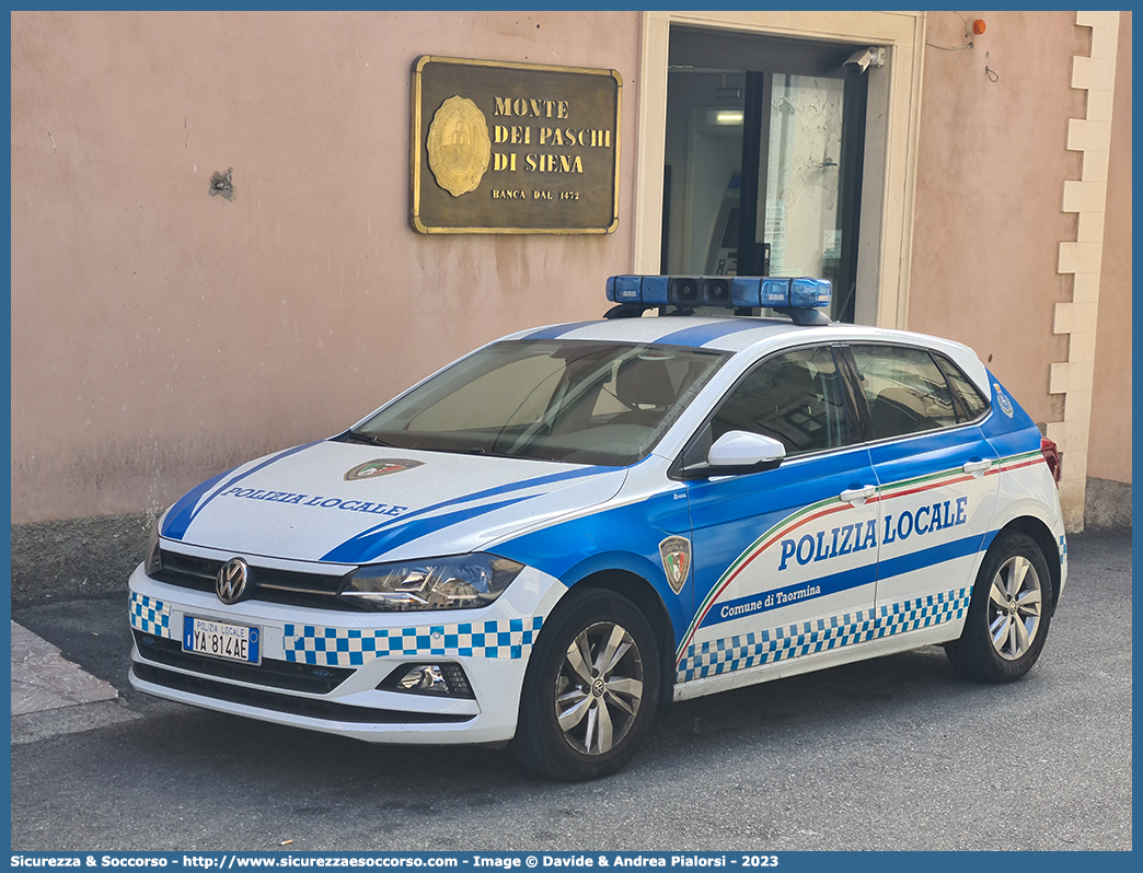 Polizia Locale YA814AE
Polizia Locale
Comune di Taormina
Volkswagen Polo VI serie
Allestitore GGG Elettromeccanica S.r.l.
Parole chiave: PL;PM;P.L.;P.M.;Polizia;Locale;Municipale;Taormina;Volkswagen;Polo;GGG;Elettromeccanica;YA814AE;YA 814 AE