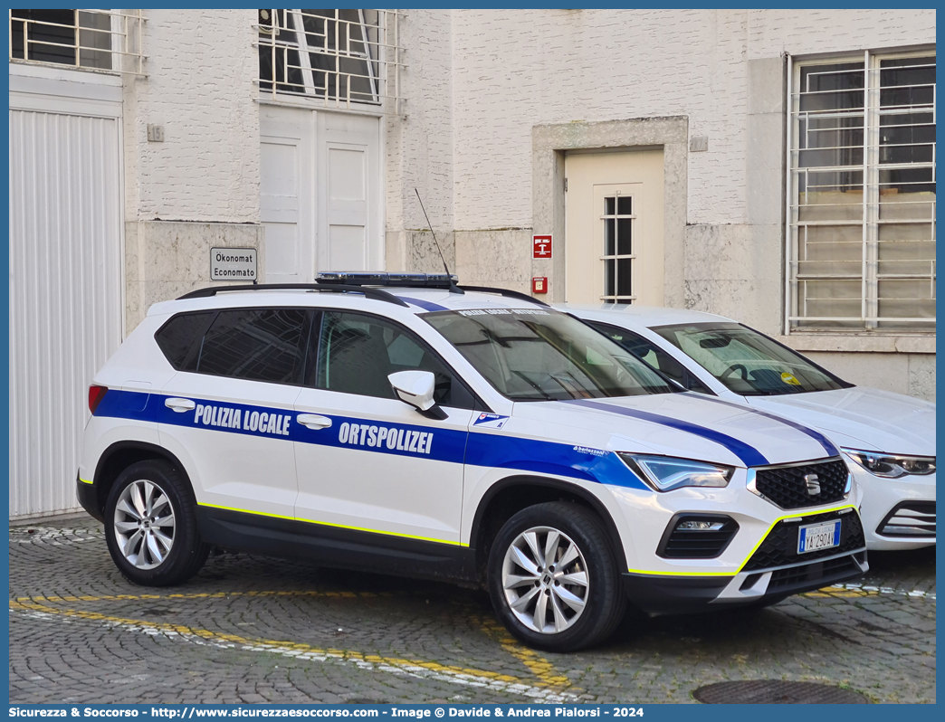 Polizia Locale YA290AV
Polizia Locale
Comune di Merano
Seat Ateca I serie restyling
Allestitore Bertazzoni S.r.l.
Parole chiave: Polizia;Locale;Municipale;Merano;Meran;Seat;Ateca;Bertazzoni;YA290AV;YA 290 AV