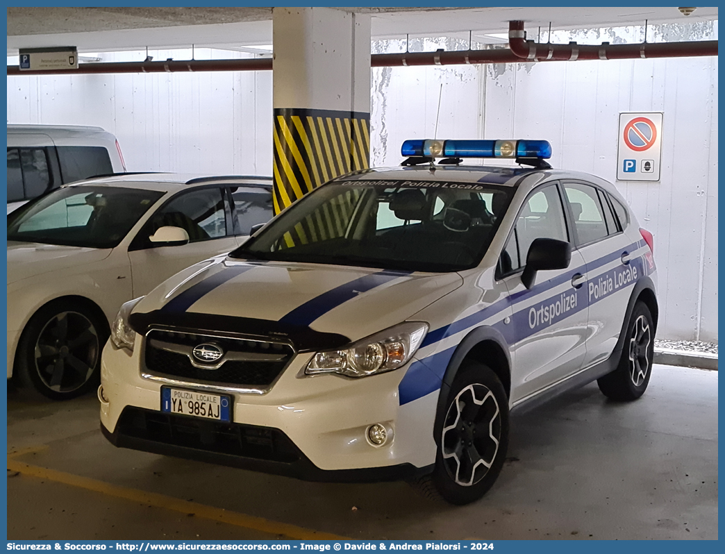 Polizia Locale YA985AJ
Polizia Locale
Comune di Lasa
Subaru XV I serie
Parole chiave: Polizia;Locale;Municipale;Gemeindepolizei;Ortspolizei;Lasa;Laas;Subaru;XV