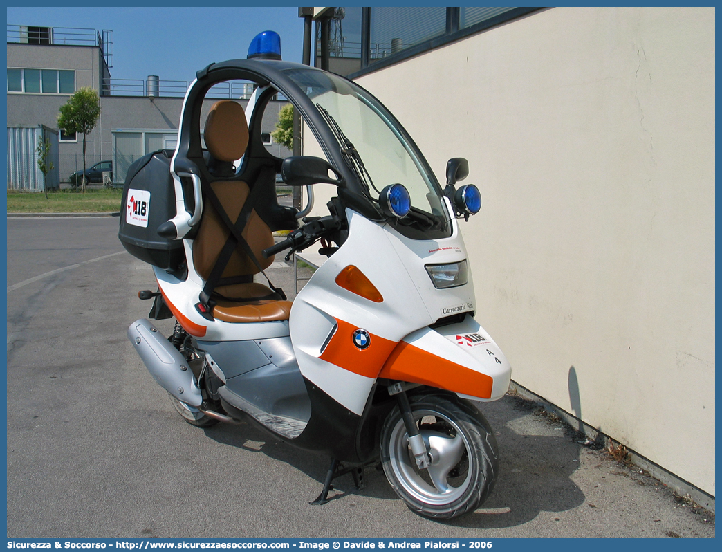 ALPHA 04
118 Romagna Soccorso
Ambito Territoriale di Ravenna
Bmw C1
Parole chiave: 118;Romagna;Ravenna;Soccorso;Motomedica;Moto Medica;Bmw;C1;C 1