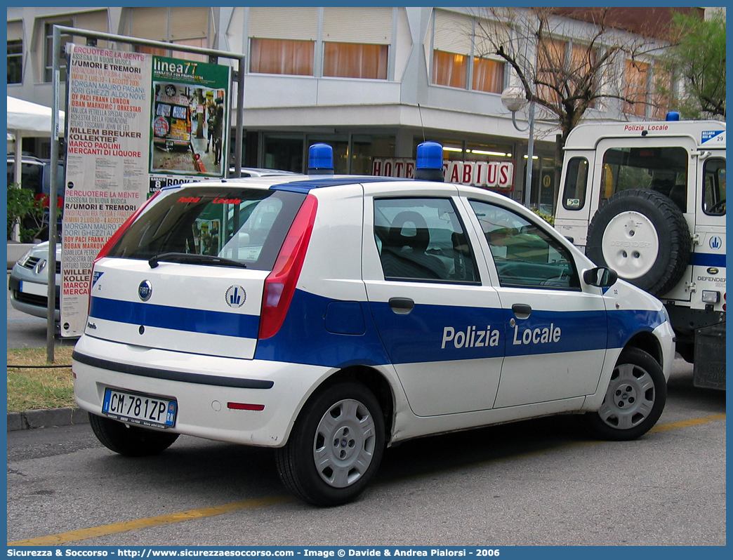 -
Polizia Locale
Comune di Bellaria Igea Marina
Fiat Punto III serie
Parole chiave: Polizia;Locale;Municipale;Bellaria;Igea Marina;Fiat;Punto