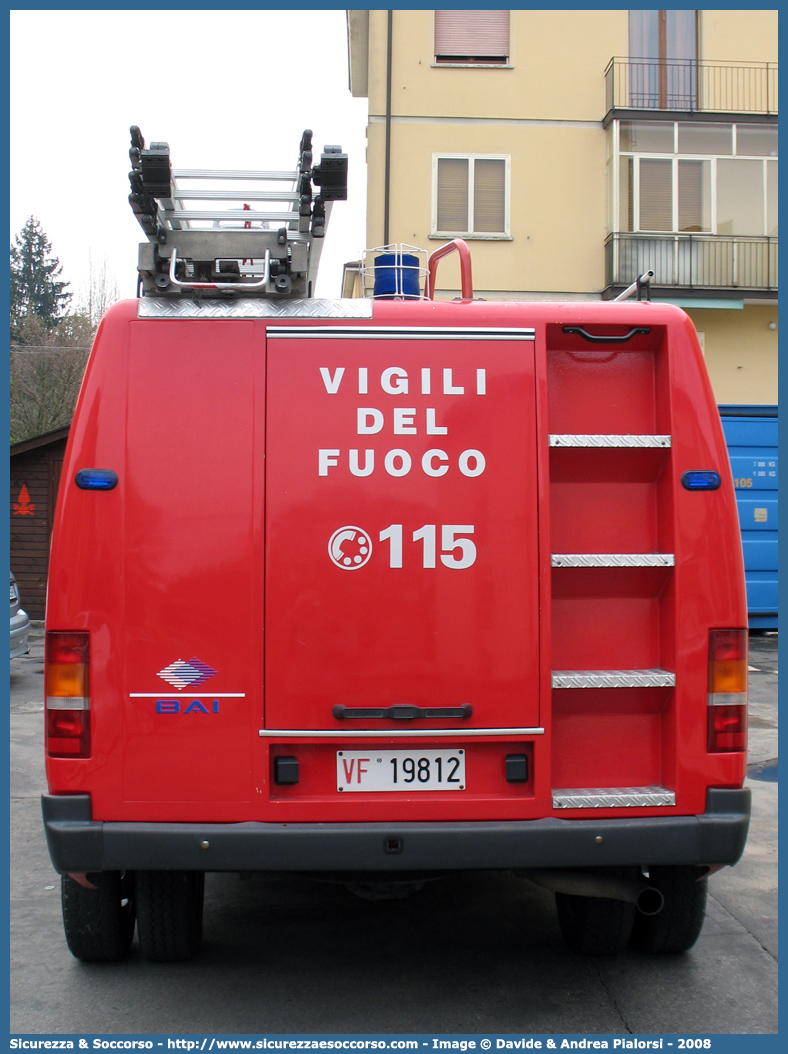 VF 19812
Corpo Nazionale Vigili del Fuoco
Ford Transit II serie II resyling
Allestitore BAI S.r.l.
Parole chiave: Corpo;Nazionale;Vigili del Fuoco;Vigili;Fuoco;Ford;Transit;BAI;B.A.I.;Polisoccorso