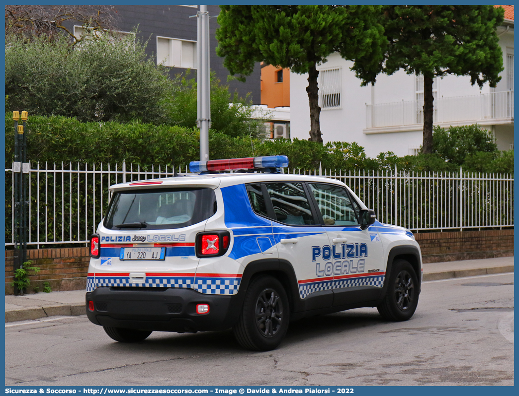 Polizia Locale YA220AJ
Polizia Locale
Comune di Pescara
Jeep Renegade I serie restyling
Allestitore Ciabilli S.r.l.
Parole chiave: Polizia;Locale;Municipale;Pescara;Jeep;Renegade;Ciabilli;YA220AJ;YA 220 AJ