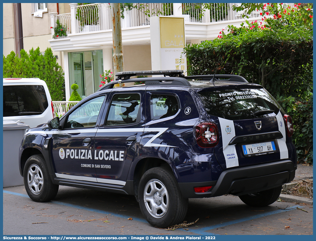 Polizia Locale YA507AH
Polizia Locale
Comune di San Severo
Dacia Duster II serie
Parole chiave: Polizia;Locale;Municipale;San Severo;Dacia;Duster;YA507AH;YA 507 AH