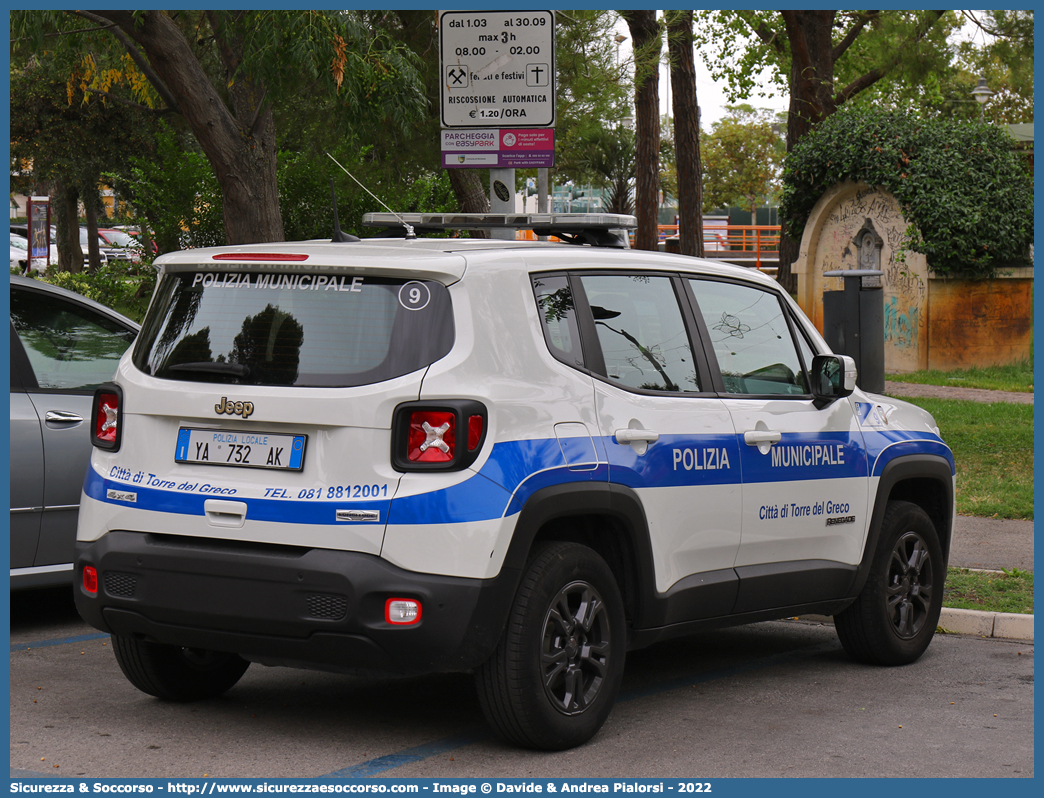 Polizia Locale YA732AK
Polizia Municipale
Comune di Torre del Greco
Jeep Renegade I serie restyling
Parole chiave: Polizia;Locale;Municipale;Torre del Greco;Jeep;Renegade;YA732AK;YA 732 AK