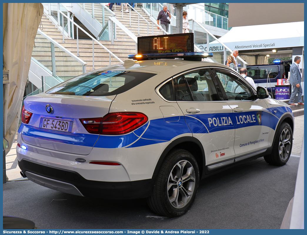 -
Polizia Locale
Comune di Pomigliano d'Arco
Bmw X4 I serie
Allestitore Elevox S.r.l.
Parole chiave: Polizia;Locale;Municipale;Pomigliano d&#039;Arco;Pomigliano d Arco;Bmw;X4;X 4;Elevox