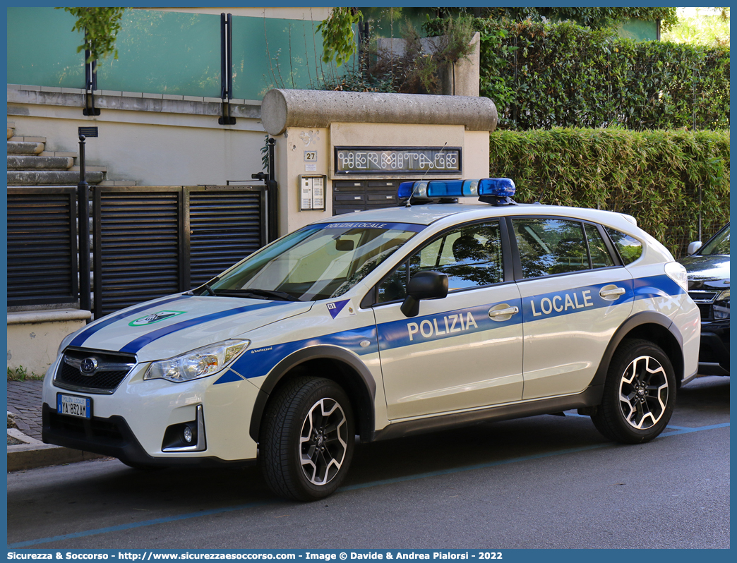 Polizia Locale YA832AM
Polizia Locale
Comune di Pesaro
Subaru XV I serie
Allestitore Bertazzoni S.r.l.
Parole chiave: Polizia;Locale;Municipale;Pesaro;Subaru;XV;YA832AM;YA 832 AM