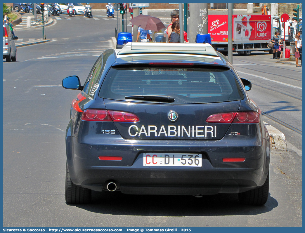 CC DI536
Arma dei Carabinieri
Alfa Romeo 159 Sportwagon
Parole chiave: CC;Arma;dei;Carabinieri;Alfa;Romeo;159;Sportwagon;CI;536