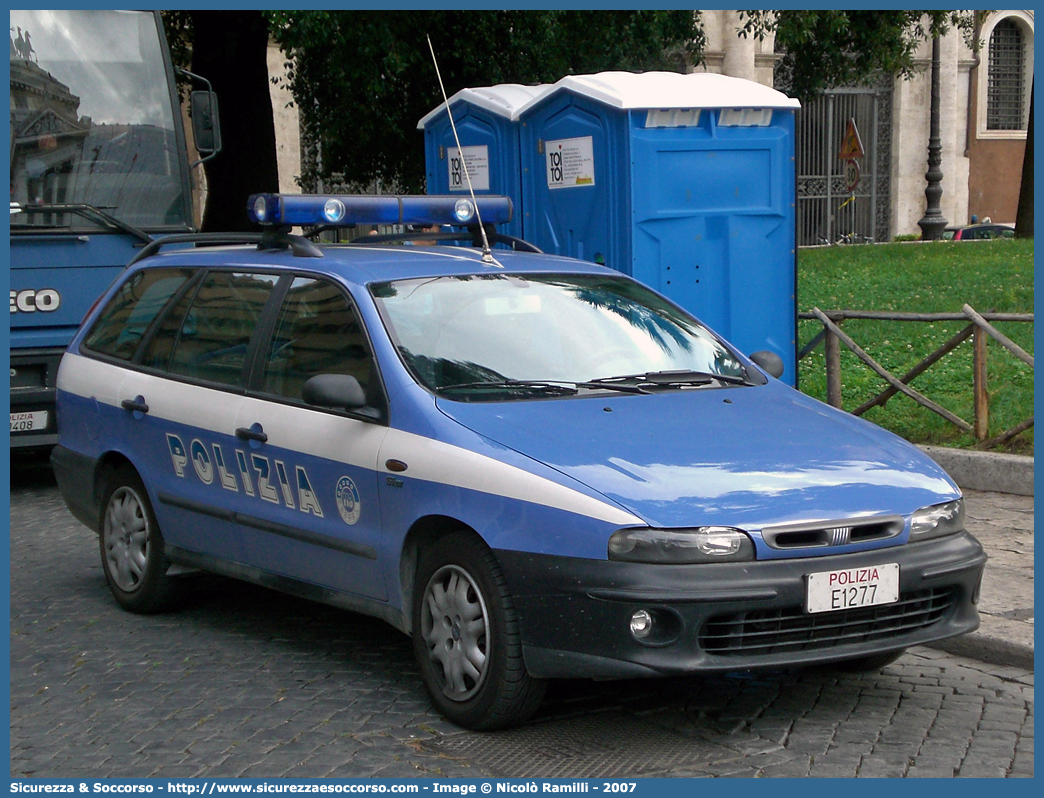 Polizia E1277
Polizia di Stato
Fiat Marea Weekend
Parole chiave: Polizia di Stato;Polizia;PS;Fiat;Marea Weekend;E1277