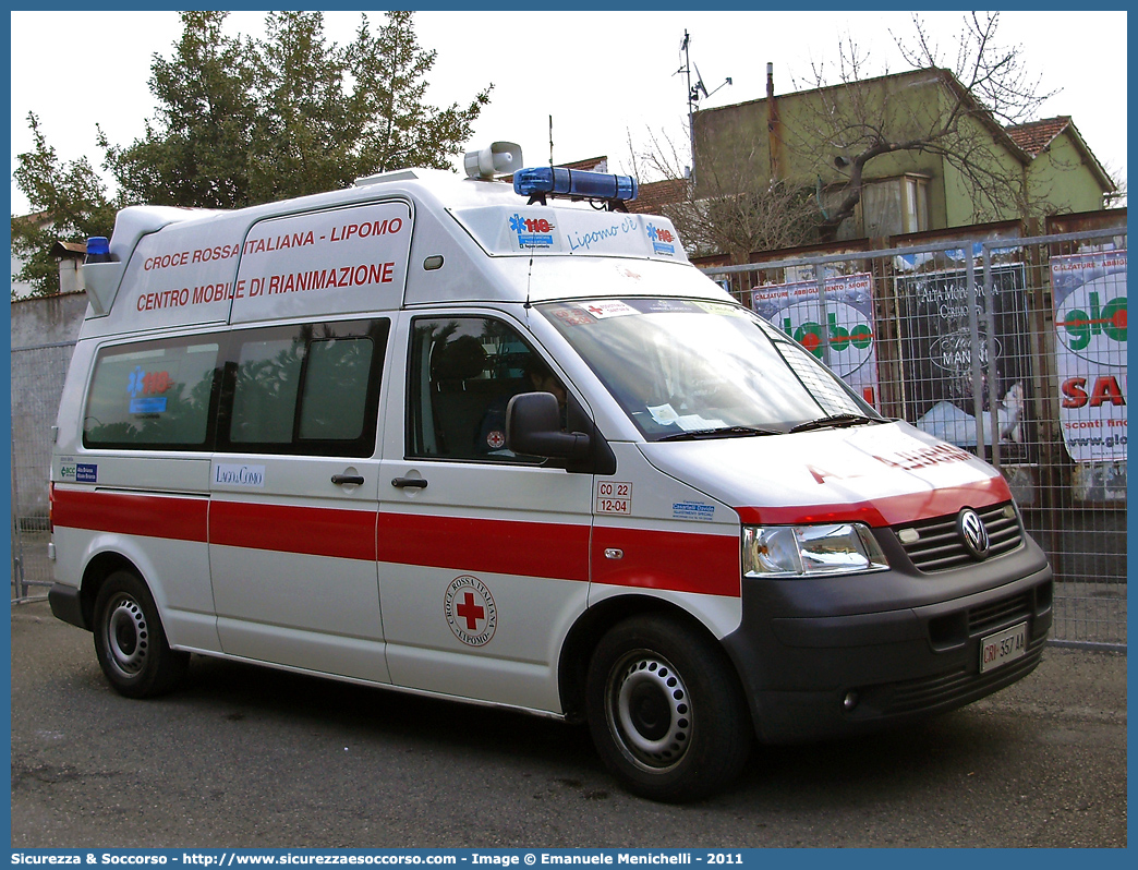 CRI 357AA
Croce Rossa Italiana
Lipomo (CO)
Volkswagen Transporter T5
Parole chiave: Croce;Rossa;Italiana;CRI;C.R.I.;Ambulanza;Volkswagen;Transporter;T5;T 5;Lipomo;357AA