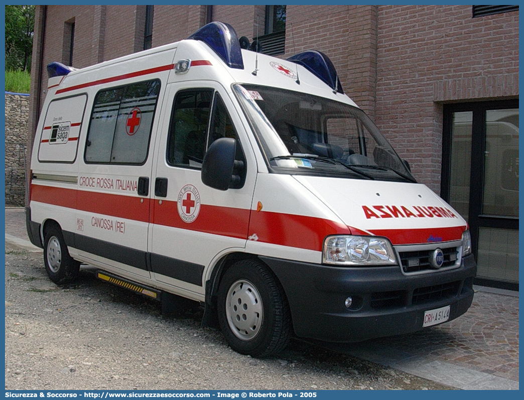 CRI A514A
Croce Rossa Italiana
Canossa
Fiat Ducato II serie restyling
Allestitore Aricar S.p.A.
Parole chiave: Croce;Rossa;Italiana;CRI;C.R.I.;Ambulanza;Fiat;Ducato;Aricar;Canossa