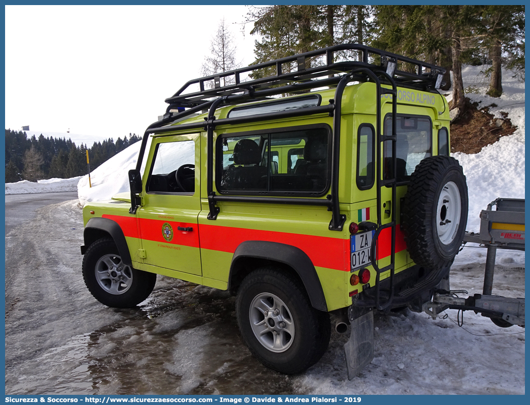 -
Corpo Nazionale
Soccorso Alpino e Speleologico
Delegazione Alpina
XI Prealpi Venete
Stazione di Asiago
Land Rover Defender 90
Parole chiave: CNSAS;C.N.S.A.S.;Corpo;Nazionale;Soccorso;Alpino;Speleologico;Veneto;SASV;S.A.S.V.;Asiago;Land Rover;Defender;90