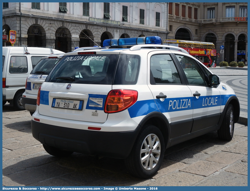 Polizia Locale YA310AK
Polizia Locale
Comune di Loano
Fiat Sedici II serie
Parole chiave: Polizia;Locale;Municipale;Loano;Fiat;Sedici;YA310AK;YA 310 AK