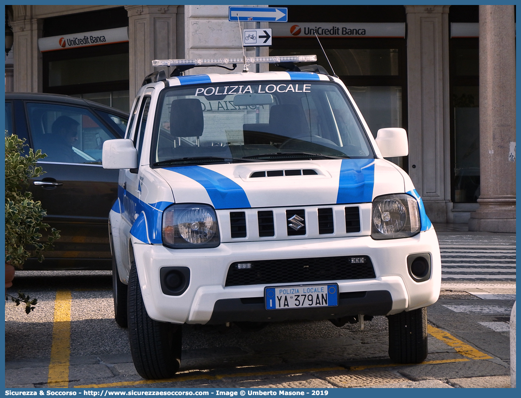 Polizia Locale YA379AN
Polizia Locale
Comune di Santa Margherita Ligure
Suzuki Jimny I serie
Parole chiave: Polizia;Locale;Municipale;Santa Margherita Ligure;Suzuki;Jimny;YA379AN;YA 379 AN