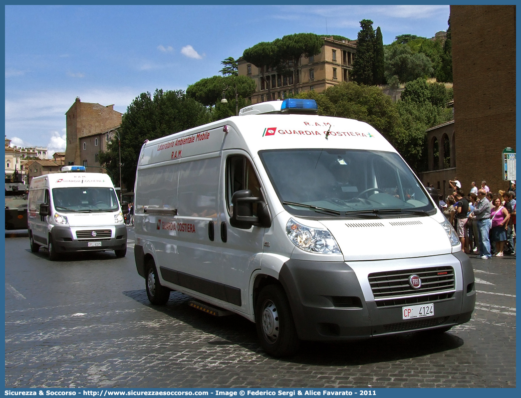 CP 4124
Corpo delle Capitanerie di Porto
Guardia Costiera
Fiat Ducato III serie
Parole chiave: CP;C.P.;GC;G.C.;Guardia;Costiera;Capitaneria;Capitanerie;Porto;Guardia Costiera;Fiat;Ducato;X250;X 250;4124