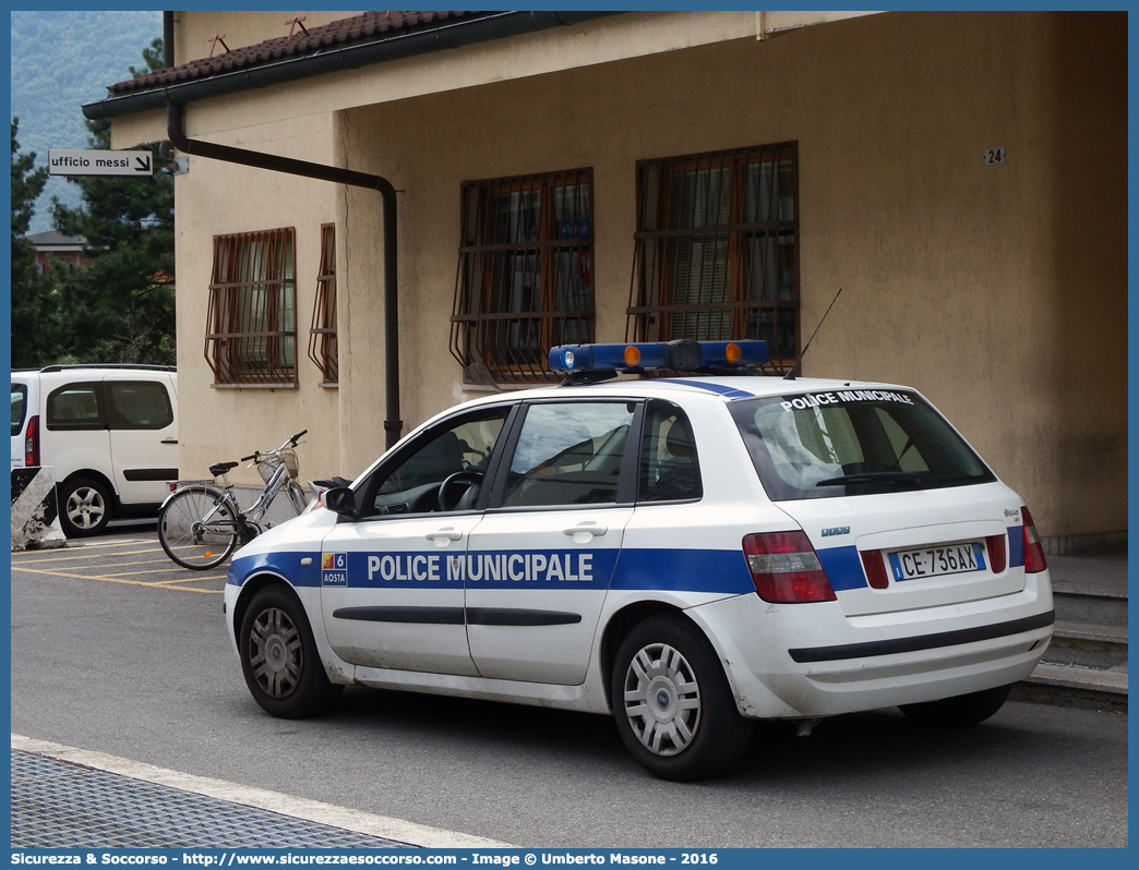 -
Polizia Municipale
Comune di Aosta
Fiat Stilo
Parole chiave: Polizia;Locale;Municipale;Aosta;Fiat;Stilo