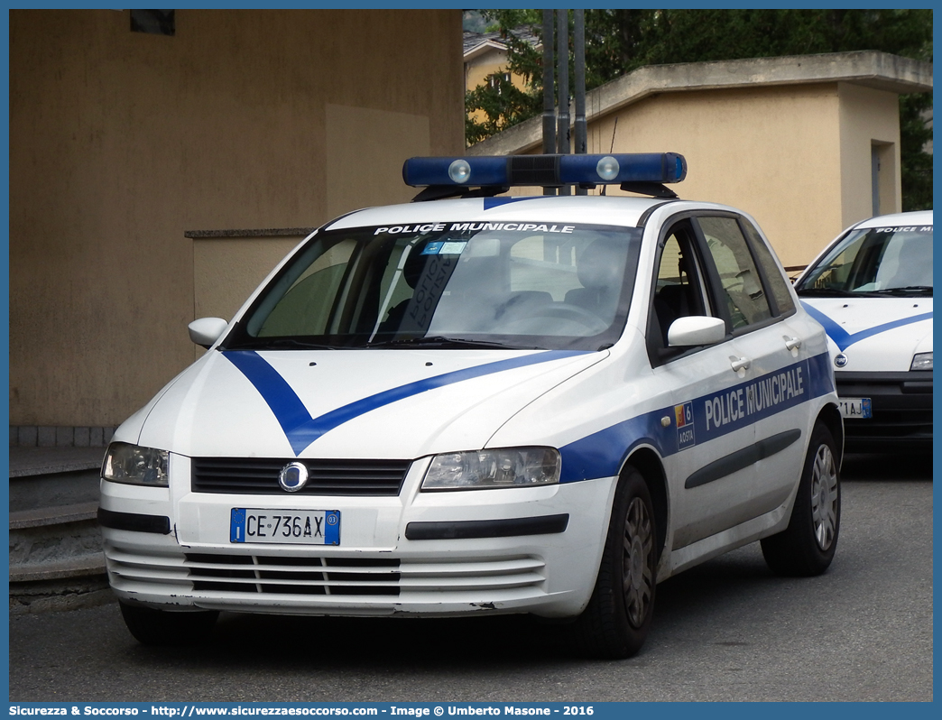 -
Polizia Municipale
Comune di Aosta
Fiat Stilo
Parole chiave: Polizia;Locale;Municipale;Aosta;Fiat;Stilo