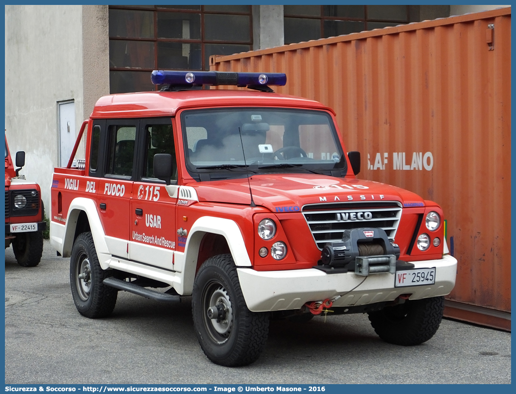 VF 25945
Corpo Nazionale Vigili del Fuoco
Urban Search And Rescue
Iveco Massif
Parole chiave: VVF;V.V.F.;Corpo;Nazionale;Vigili;del;Fuoco;Iveco;Massif