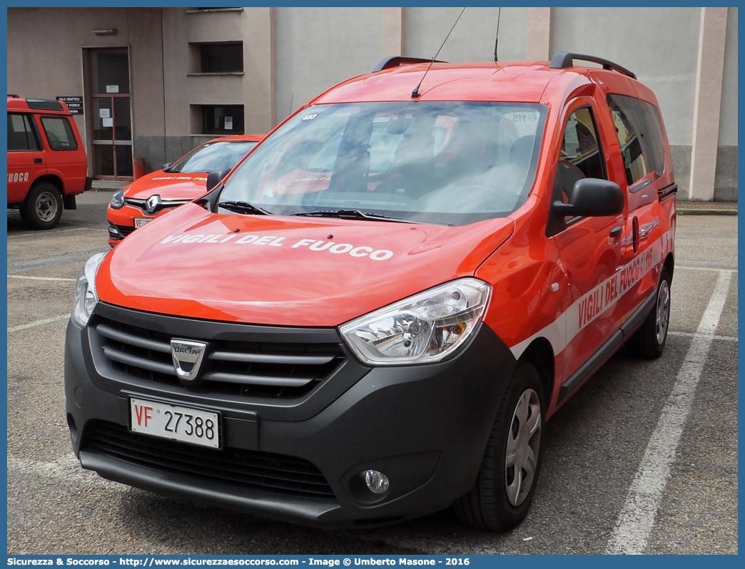 VF 27388
Corpo Nazionale Vigili del Fuoco
Dacia Dokker
Allestitore Focaccia Group S.r.l.
Parole chiave: VVF;V.V.F.;Corpo;Nazionale;Vigili;del;Fuoco;Dacia;Dokker;Focaccia