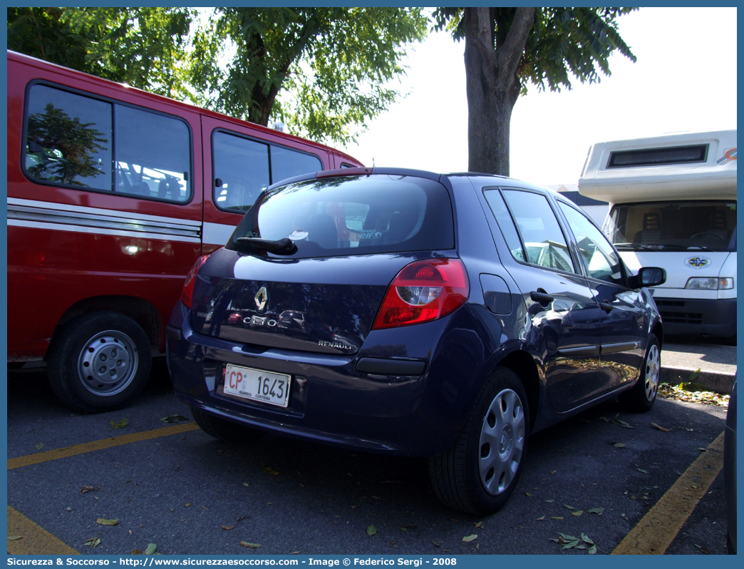 CP 1643
Corpo delle Capitanerie di Porto
Guardia Costiera 
Renault Clio IV serie
Parole chiave: CP;C.P.;GC;G.C.;Guardia;Costiera;Capitaneria;Capitanerie;di;Porto;Renault;Clio