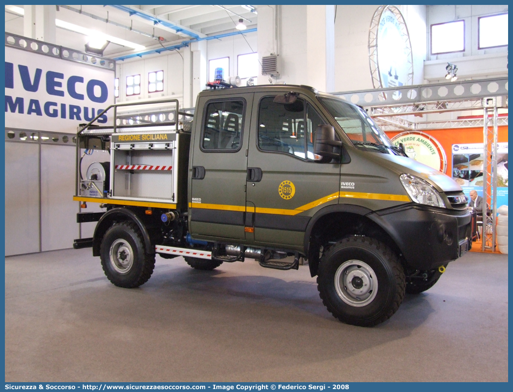 -
Corpo Forestale
Regione Siciliana
Iveco Daily 4x4 IV serie
Parole chiave: Corpo;Forestale;Regione Sicilia;Sicilia;Regione Siciliana;CFRS;C.F.R.S;Iveco;Daily