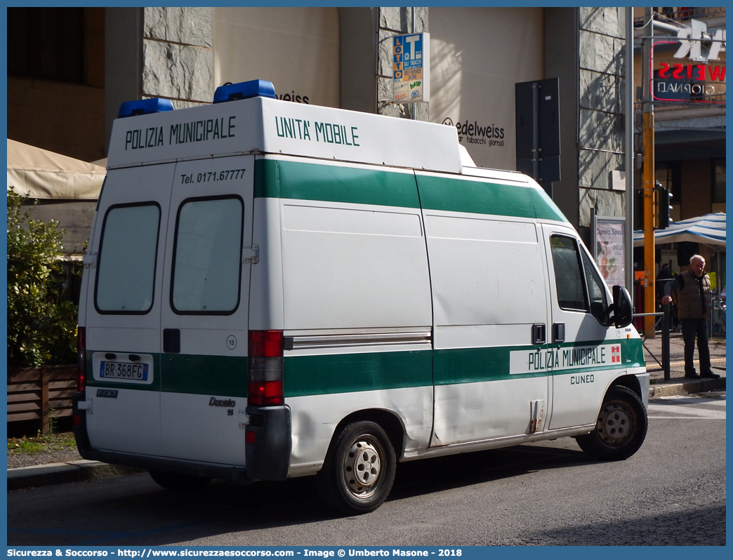 -
Polizia Municipale
Comune di Cuneo
Fiat Ducato II serie
Allestitore Orlandi S.r.l.
Parole chiave: PL;P.L.;PM;P.M.;Polizia;Locale;Municipale;Cuneo;Fiat;Ducato;Orlandi