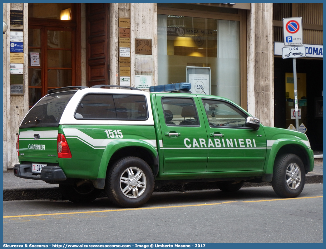 CC DN350
Arma dei Carabinieri
Comando Unità per la Tutela Forestale, 
Ambientale e Agroalimentare
Isuzu D-Max I serie II restyling
Parole chiave: CC;C.C.;Arma;dei;Carabinieri;Comando;Unità;per;la;Tutela;Forestale;Ambientale;Agroalimentare;Isuzu;D-Max;Dmax;D - Max