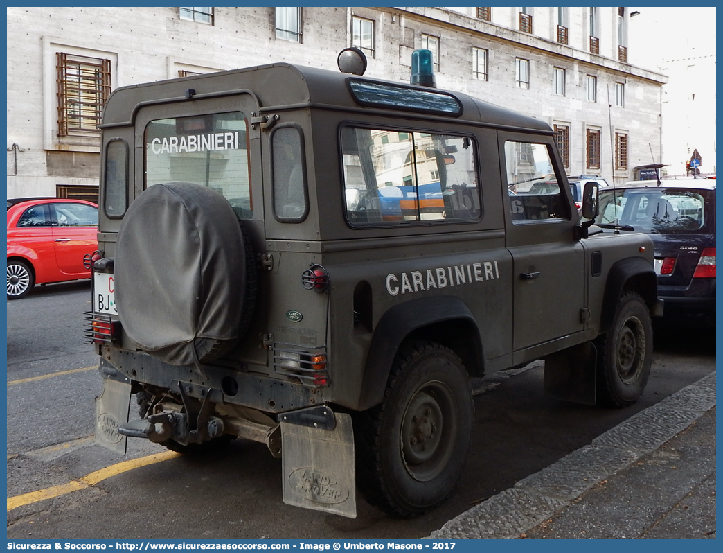 CC BJ559
Arma dei Carabinieri
Comando Unità per la Tutela Forestale, 
Ambientale e Agroalimentare
Land Rover Defender 90
Parole chiave: CC;C.C.;Arma;dei;Carabinieri;Comando;Unità;per;la;Tutela;Forestale;Ambientale;Agroalimentare;Land;Rover;Defender;90