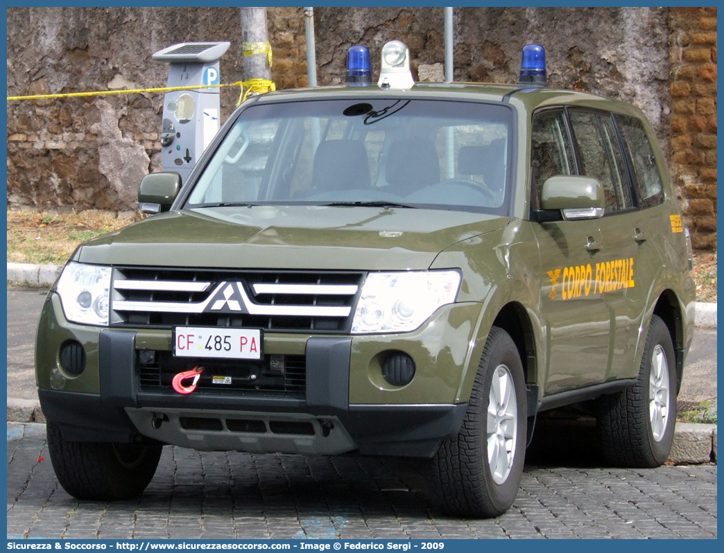 CF 485 PA
Corpo Forestale
Regione Siciliana
Mitsubishi Pajero LWB IV serie
Parole chiave: Corpo;Forestale;Regione Sicilia;Sicilia;Regione Siciliana;CFRS;C.F.R.S;Mitsubishi;Pajero;LWB;CF 485 PA;CF485PA