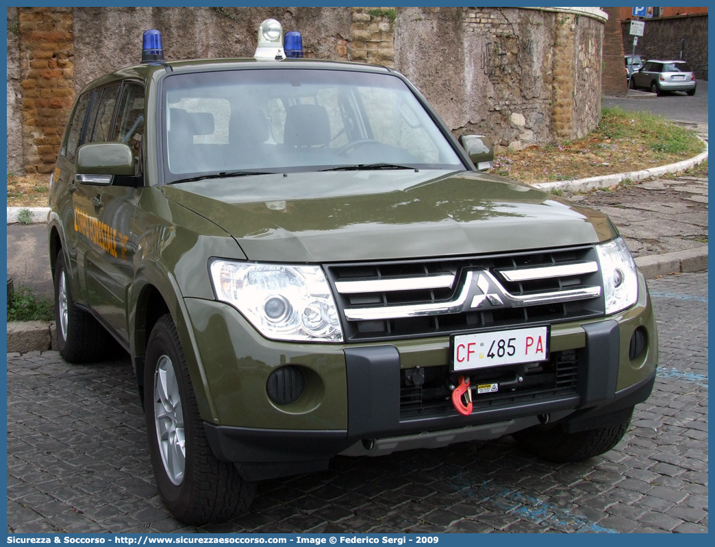 CF 485 PA
Corpo Forestale
Regione Siciliana
Mitsubishi Pajero LWB IV serie
Parole chiave: Corpo;Forestale;Regione Sicilia;Sicilia;Regione Siciliana;CFRS;C.F.R.S;Mitsubishi;Pajero;LWB;CF 485 PA;CF485PA