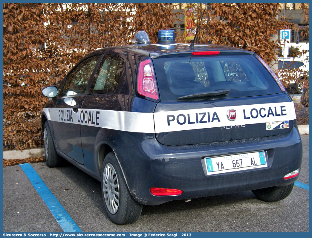 Polizia Locale YA667AL
Polizia Locale
Comune di Belluno
Fiat Punto IV serie
Parole chiave: PL;P.L.;PM;P.M.;Polizia;Locale;Municipale;Belluno;Fiat;Punto;YA667AL;YA 667 AL