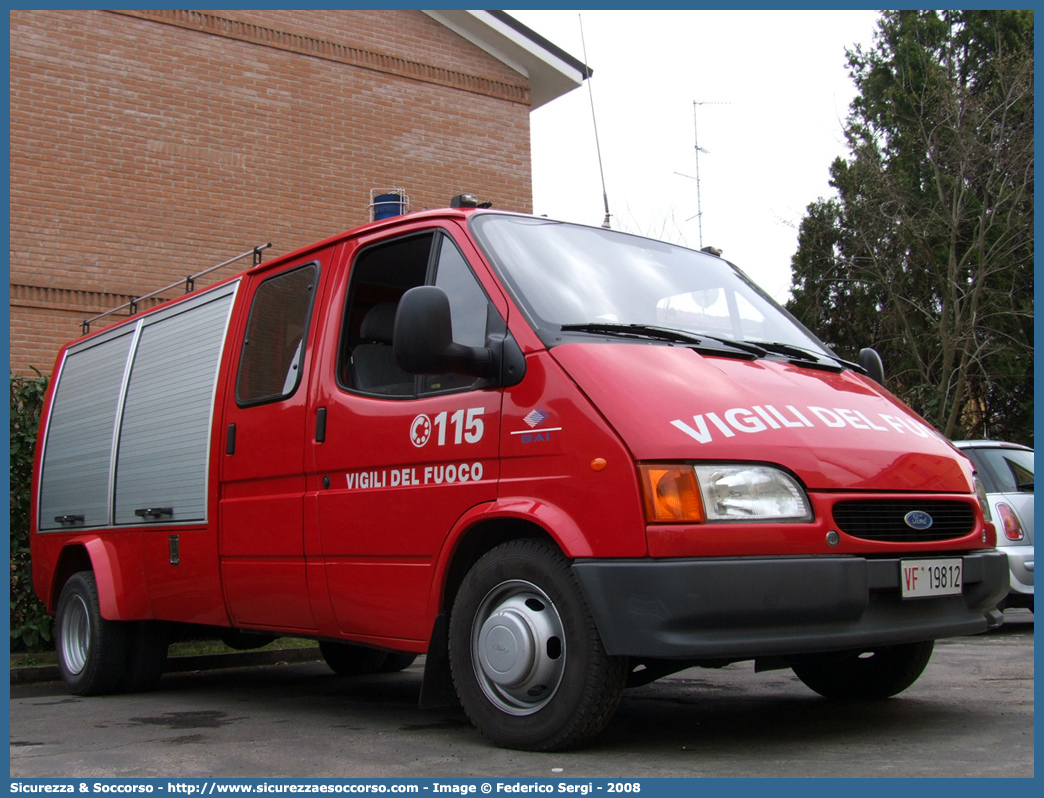 VF 19812
Corpo Nazionale Vigili del Fuoco
Ford Transit II serie II resyling
Allestitore BAI S.r.l.
Parole chiave: Corpo;Nazionale;Vigili del Fuoco;Vigili;Fuoco;Ford;Transit;BAI;B.A.I.;Polisoccorso