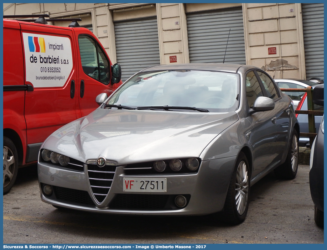 VF 27511
Corpo Nazionale Vigili del Fuoco
Alfa Romeo 159
Parole chiave: VF;V.F.;Corpo;Nazionale;Vigili;del;Fuoco;Alfa;Romeo;159