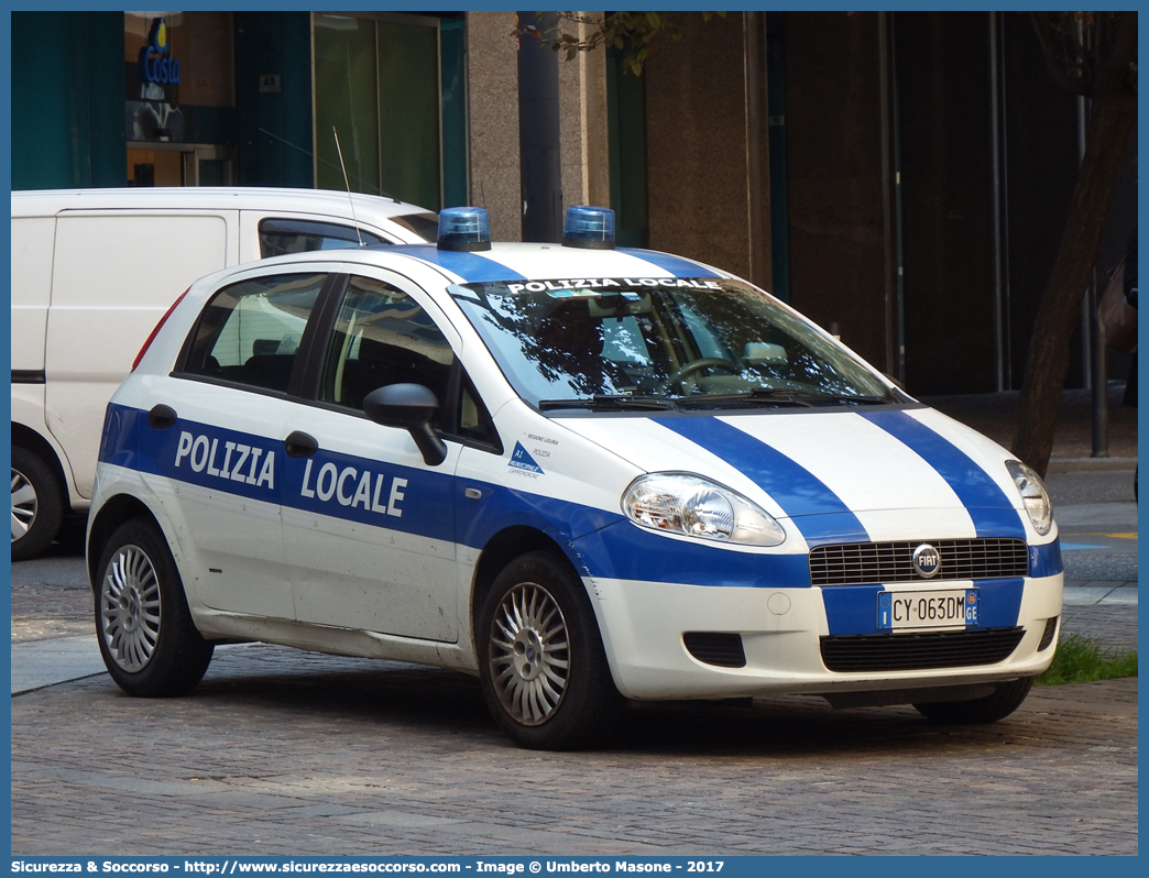 -
Polizia Locale
Comune di Campomorone
Fiat Grande Punto
(variante)
Parole chiave: Polizia;Locale;Municipale;Campomorone;Fiat;Grande Punto