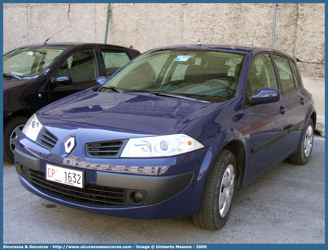 CP 1632
Corpo delle Capitanerie di Porto
Guardia Costiera 
Renault Megane III serie
Parole chiave: Guardia Costiera;Capitaneria di Porto;Renault;Megane