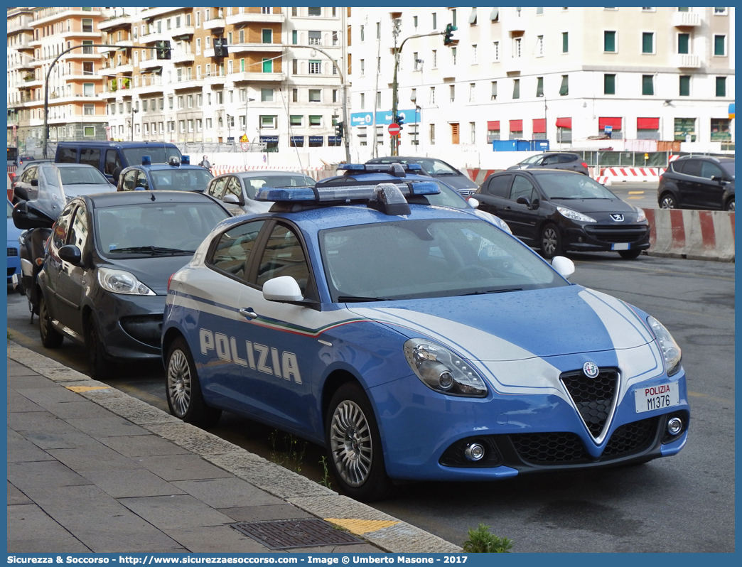 Polizia M1376
Polizia di Stato
Alfa Romeo Nuova Giulietta
I serie II restyling
Allestitore Nuova Carrozzeria Torinese S.r.l.
Parole chiave: PS;P.S.;Polizia;di;Stato;Alfa;Romeo;Giulietta;Nct;Nuova;Carrozzeria;Torinese