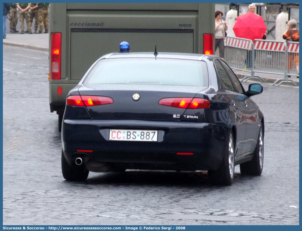 CC BS887
Arma dei Carabinieri
Alfa Romeo 166 I serie
Parole chiave: Arma dei Carabinieri;Carabinieri;Alfa Romeo;166