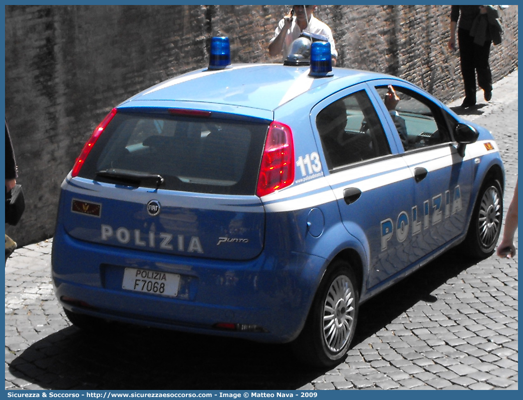 Polizia F7068
Polizia di Stato
Reparto Mobile
Fiat Grande Punto
Parole chiave: PS;P.S.;Polizia;Polizia di Stato;Reparto Mobile;Fiat;Grande Punto