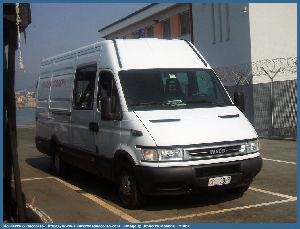 CP 2927
Corpo delle Capitanerie di Porto
Guardia Costiera
Iveco Daily 35S17 III serie
Parole chiave: Guardia Costiera;Capitaneria di Porto;Capitanerie di Porto;Iveco;Daily;35S17;35 S 17;35 S17;35S 17;CP2927;CP 2927