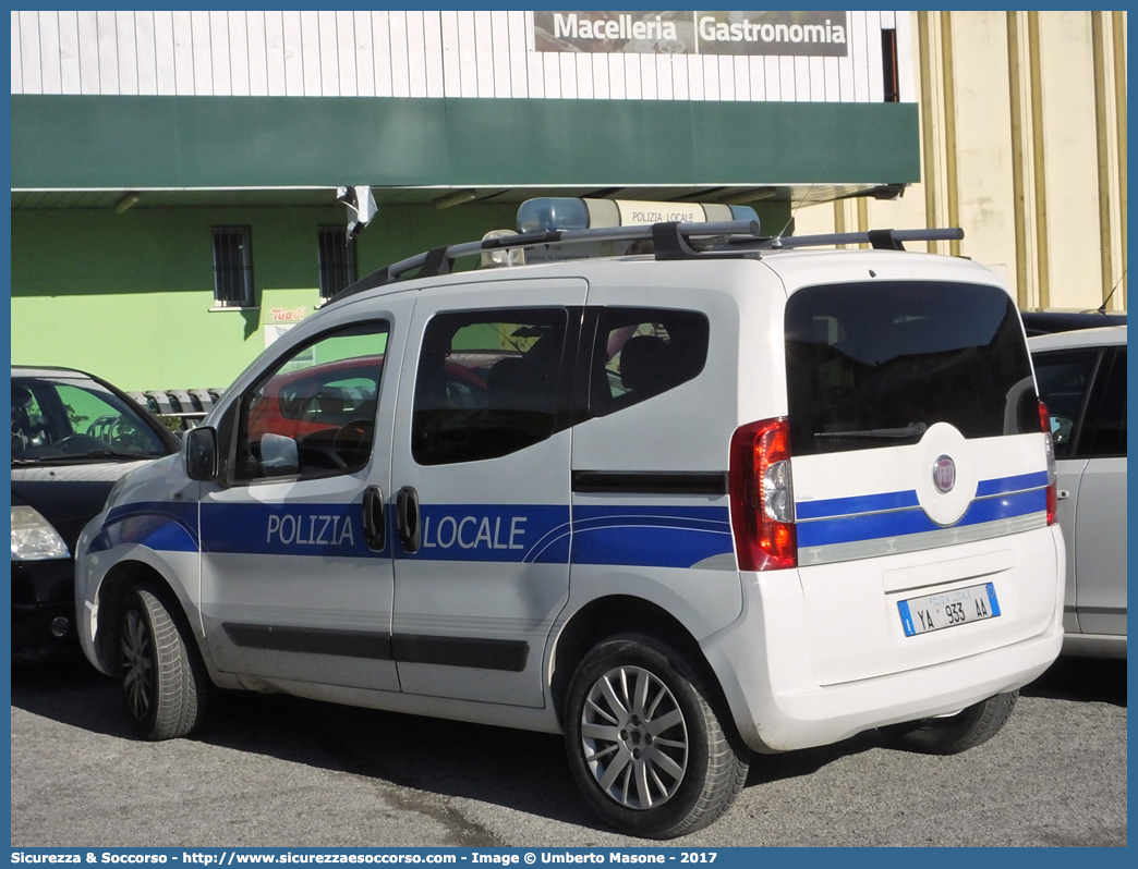 Polizia Locale YA933AA
Polizia Locale
Comune di Luni
Fiat Qubo I serie
Allestitore Ciabilli S.r.l.
Parole chiave: Polizia;Locale;Municipale;Luni;Fiat;Qubo;Ciabilli;YA933AA;YA 933 AA