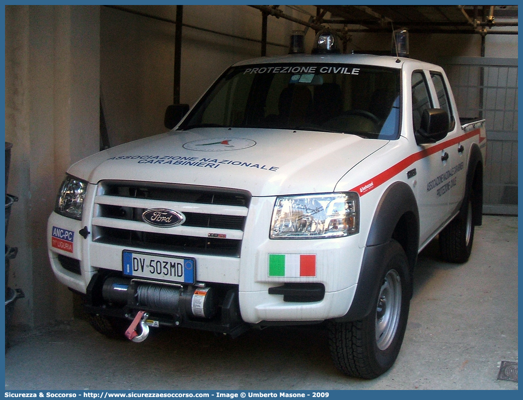 -
Associazione Nazionale Carabinieri
Liguria
Ford Ranger II serie
Allestitore Bertazzoni S.r.l.
Parole chiave: Associazione;Nazionale;Carabinieri;ANC;A.N.C.;Liguria;Ford;Ranger;Bertazzoni