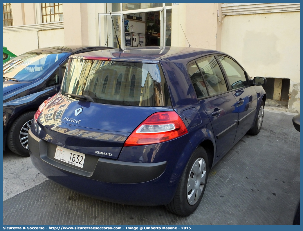 CP 1632
Corpo delle Capitanerie di Porto
Guardia Costiera 
Renault Megane III serie
Parole chiave: Guardia Costiera;Capitaneria di Porto;Renault;Megane