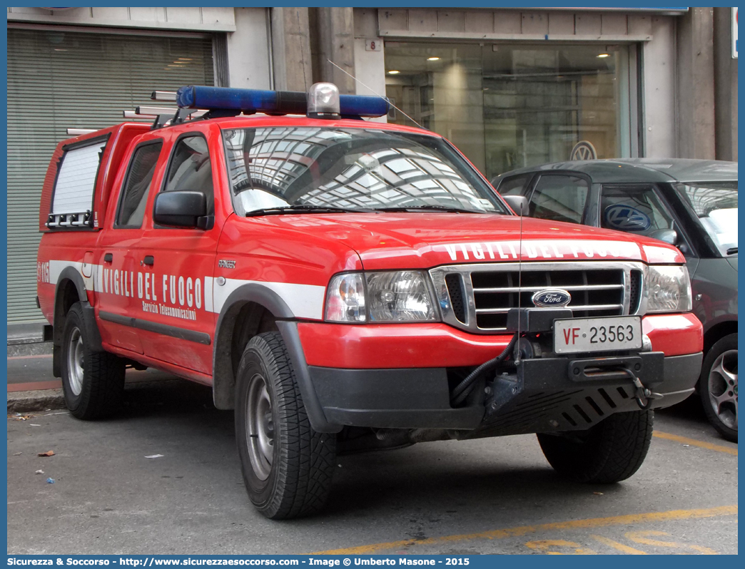 VF 23563
Corpo Nazionale Vigili del Fuoco
Nucleo Telecomunicazioni Radio
Ford Ranger I serie restyling
(variante)
Parole chiave: Corpo;Nazionale;Vigili del Fuoco;Vigili;Fuoco;Ford;Ranger;Telecomunicazioni;Tele Comunicazioni;Radio