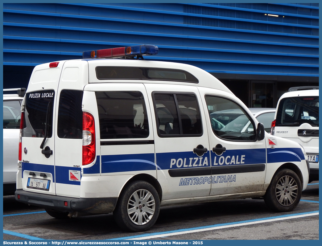 Polizia Locale YA977AA
Polizia Locale Metropolitana
Città Metropolitana di Genova
Fiat Doblò I serie restyling
Parole chiave: Polizia;Locale;Metropolitana;Genova;Fiat;Doblo;Doblò