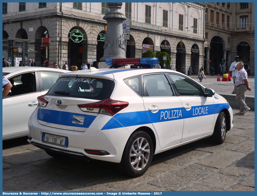 Polizia Locale YA138AF
Polizia Locale
Comune di Imperia
Toyota Auris II serie restyling
Parole chiave: Polizia;Locale;Municipale;Imperia;Toyota;Auris;YA138AF;YA 138 AF