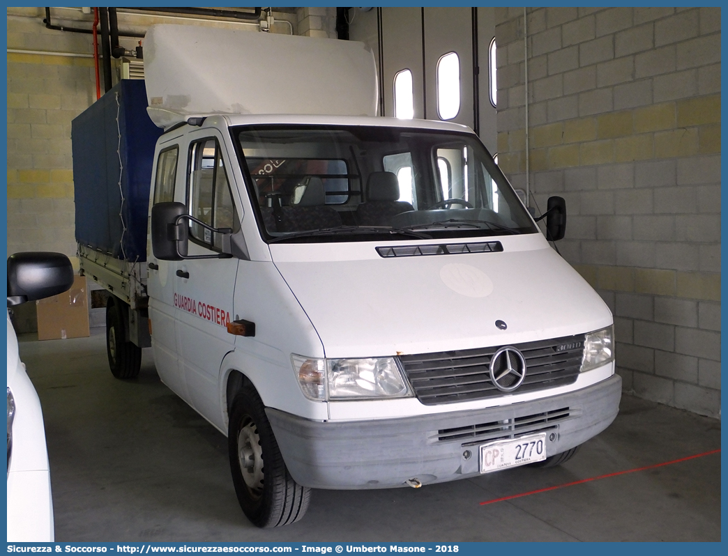 CP 2770
Corpo delle Capitanerie di Porto
Guardia Costiera
Mercedes Benz Sprinter 308 I serie
Parole chiave: Guardia Costiera;Capitaneria di Porto;Capitanerie di Porto;Mercedes;Benz;Sprinter;308