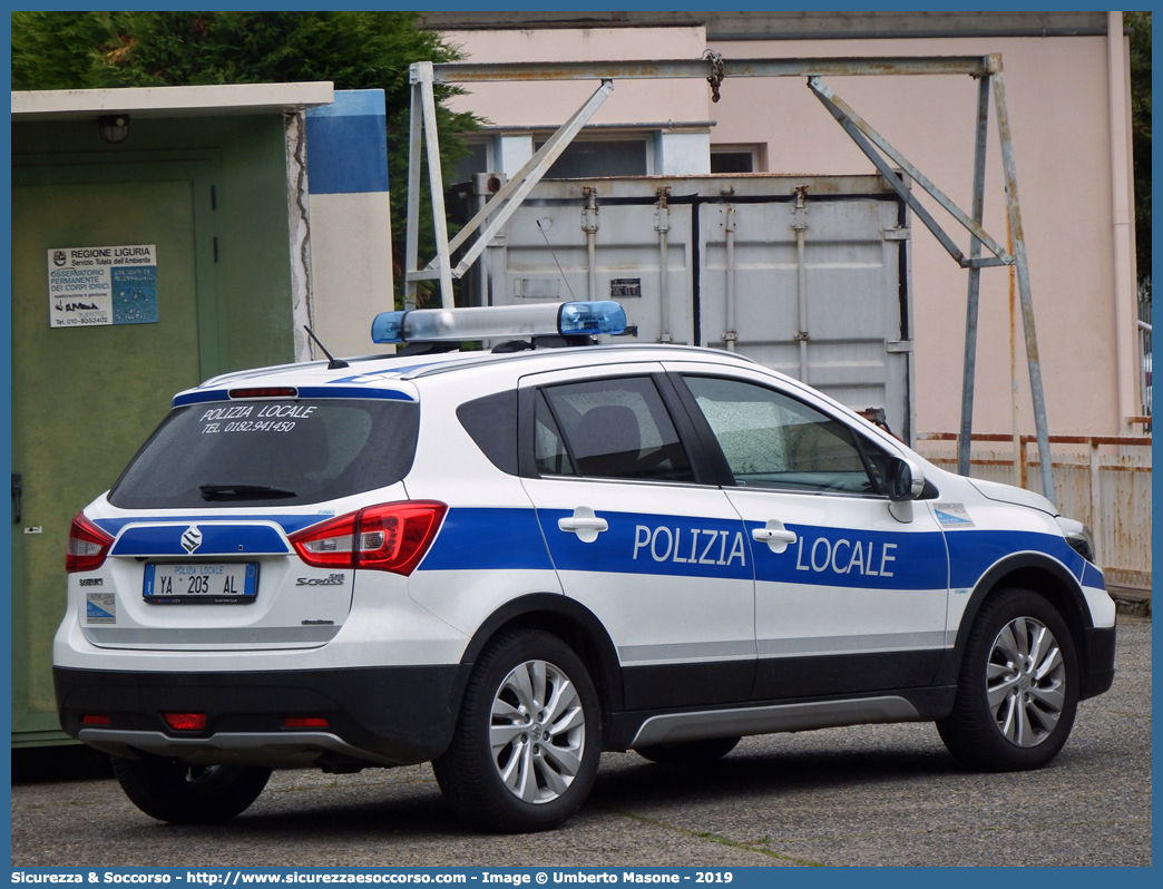 Polizia Locale YA203AL
Polizia Locale
Comune di Borghetto Santo Spirito
Suzuki SX4 S-Cross II serie
Allestitore Ciabilli S.r.l.
Parole chiave: PL;P.L.;PM;P.M.;Polizia;Locale;Municipale;Borghetto Santo Spirito;Suzuki;SX4;SX 4;S-Cross;S Cross;S - Cross;Ciabilli:YA203AL;YA 203 AL