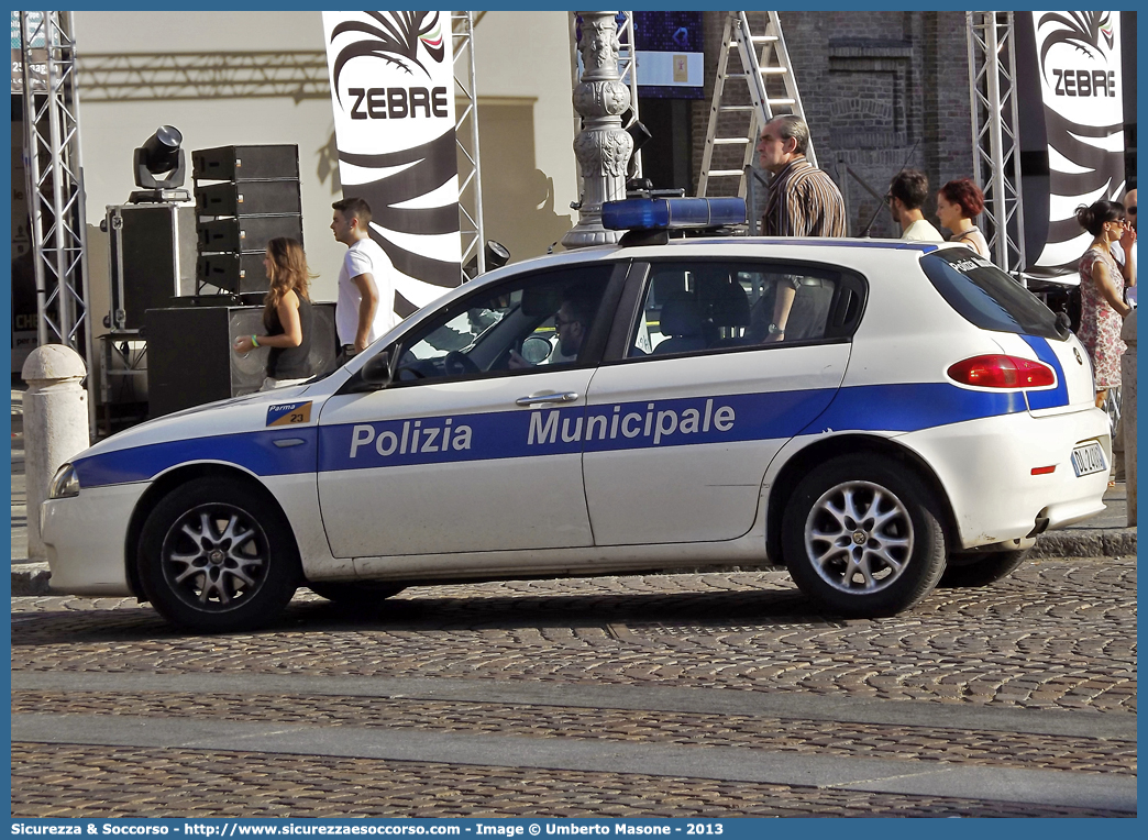 -
Polizia Municipale
Comune di Parma
Alfa Romeo 147 II serie
Parole chiave: Polizia;Locale;Municipale;Parma;Alfa Romeo;147