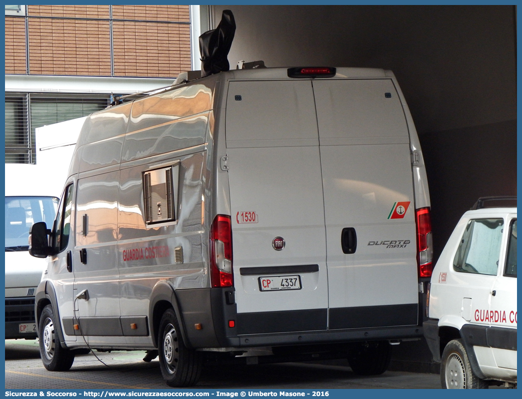 CP 4337
Corpo delle Capitanerie di Porto
Guardia Costiera
Fiat Ducato III serie restyling
Parole chiave: CP;C.P.;GC;G.C.;Guardia;Costiera;Capitaneria;Capitanerie;Porto;Guardia Costiera;Fiat;Ducato;X290;X 290