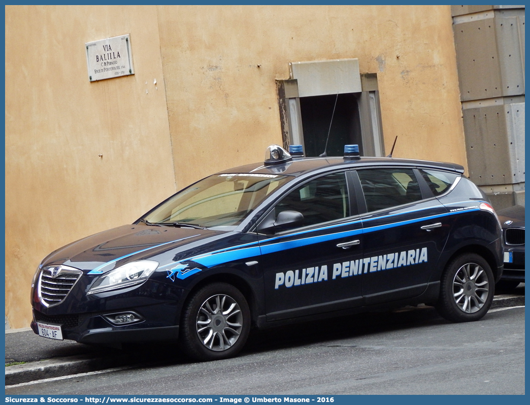 Polizia Penitenziaria 604AF
Polizia Penitenziaria
Nucleo Traduzioni e Piantonamenti
Lancia Nuova Delta
Allestitore Elevox S.r.l.
Parole chiave: PP;P.P.;Pol.Pen;PolPen;Polizia;Penitenziaria;Nucleo;Traduzioni;Piantonamenti;Lancia;Nuova;Delta;Elevox